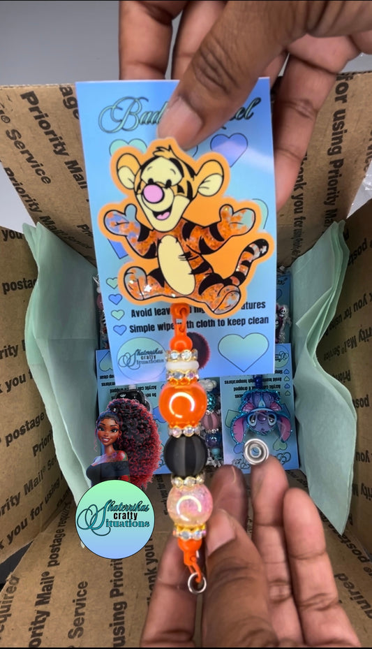 Tigg Shaker Badge Reel